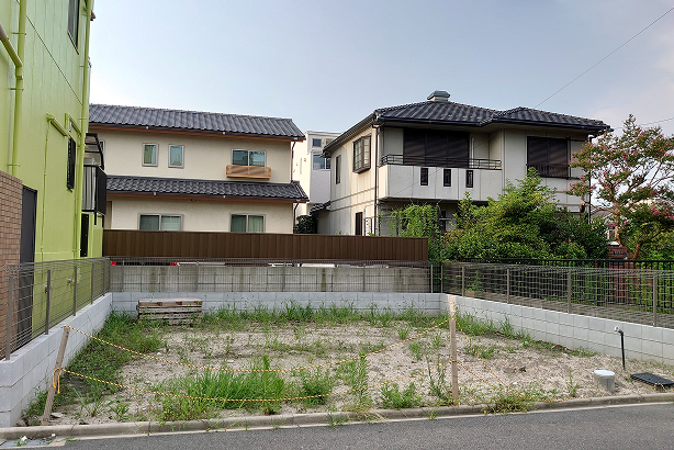 狭い土地について